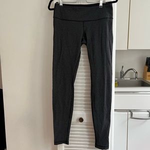 Lululemon leggings with grey pattern